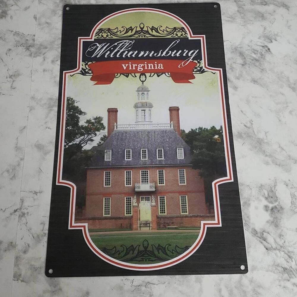 Colonial Williamsburg Tin Picture‎
